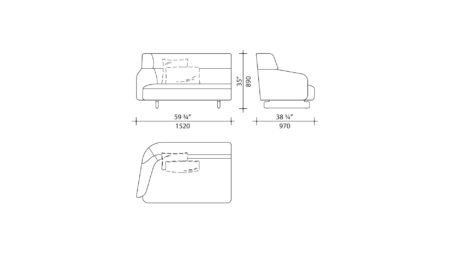 DIVANO ARES WB1511S