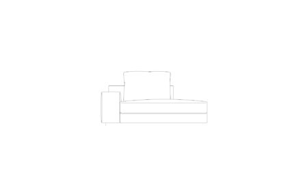 DIVANO VENISE LH1916S