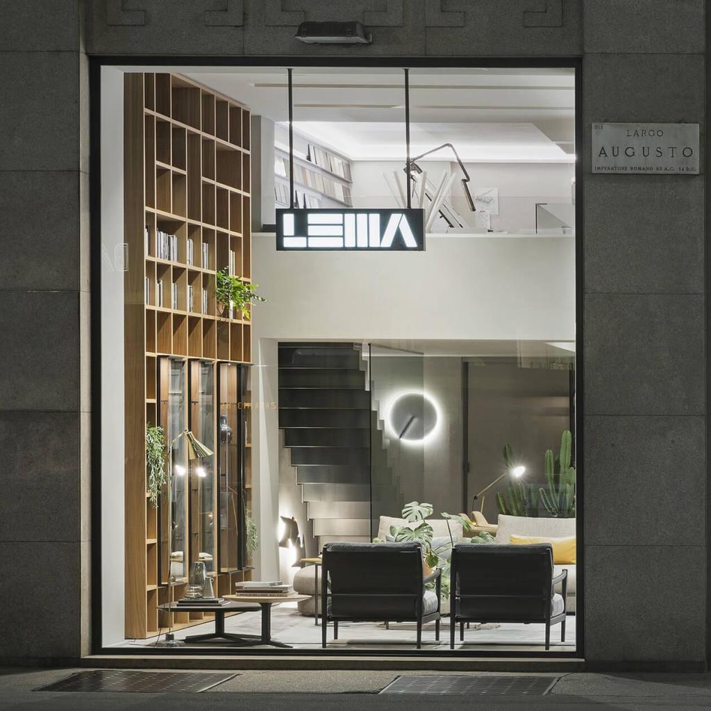 Lema bereitet sich auf die Einweihung seines komplett renovierten Geschäfts in Mailand vor